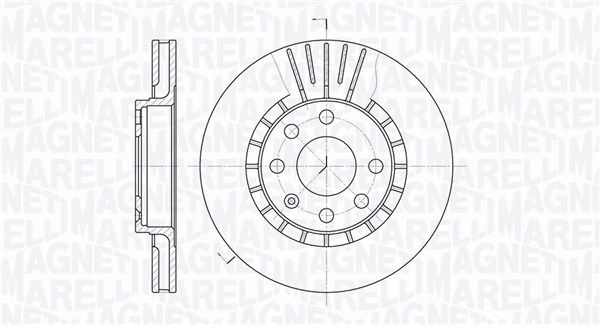 MAGNETI MARELLI Jarrulevy 361302040328